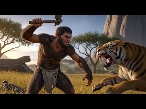 Life million years ago | The First Loss: How Homo habilis Learned to Survive Deadly Predators