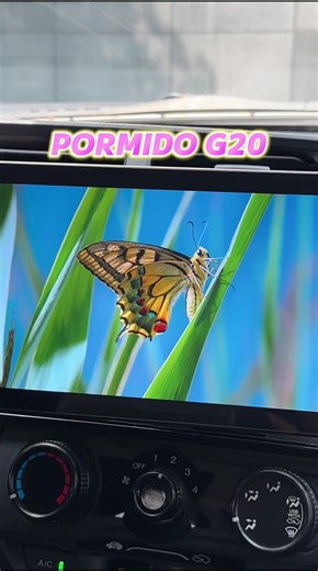 スマホのように快適！PORMIDO G20 ナビ換装