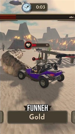 Machine Gun Mayhem: Dodging Death in Epic Desert Battle! #shorts