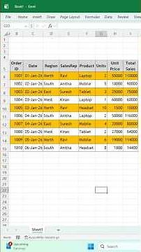 Excel Trick: Highlight Every Alternate Row Using Conditional Formatting