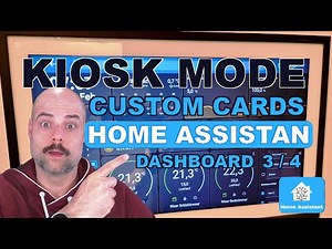 Kiosk Mode und Custom Cards - Home Assistant Dashboard