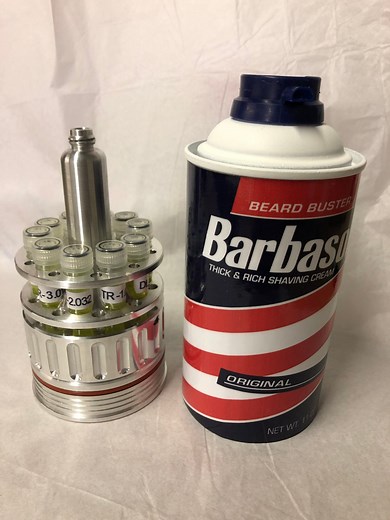 Jurassic Park Barbasol Cryo Can (can Included) Metal! This is Not 3d Printed or Plastic - Etsy