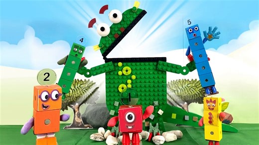 Numberblocks Blockzilla in Numberland || Keith's Toy Box