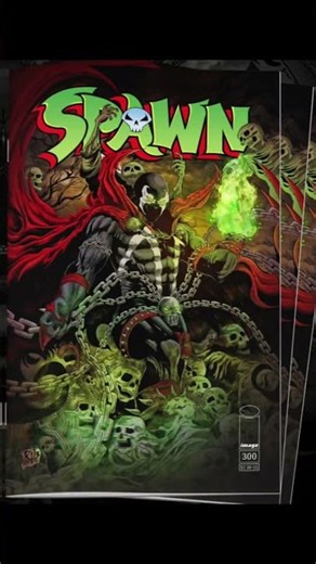 Spawn comic book cover concept.
