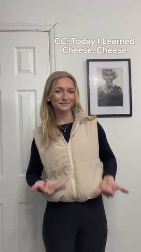 Learn Cheese in American Sign Language