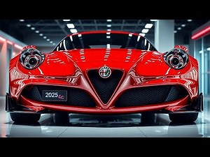 2025 Alfa Romeo 4C – First Look at the Next-Gen Italian Sports Car!
