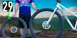 Riding The Largest Mountain Bike In The World (36” Wheels!)