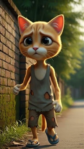 Who Hurt This Poor Cat? #shorts