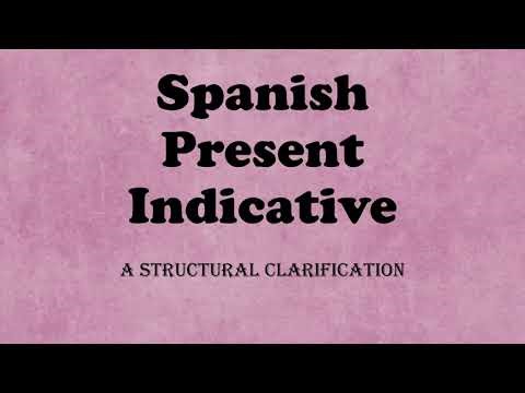 Spanish Present Indicative Explained | Master the Foundation of Spanish Verbs