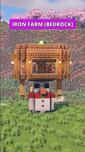 ⬆️ 7 Automatic Farms ⬆️ Bedrock-Java #minecraft