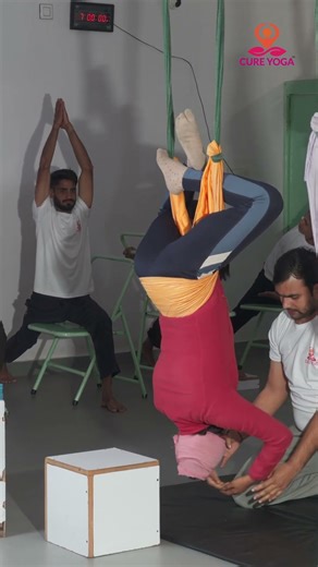 Safe Headstand(शीर्षासन) With Props #yoga #headstand #props #healthtips