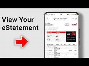How to View Your UBA Bank eStatement Online