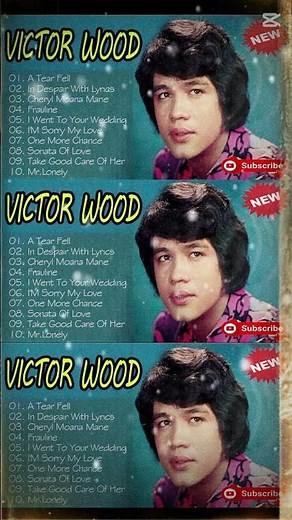 Victor Wood Opm Hits Victor Wood ~OPM TAGALOG Love Songs 80s 90s Playlist #victorwood #opmclassics