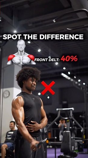 How to Actually Grow Your Shoulders Bigger Fast With Cable front Raise. #shoulderexercises