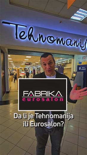 📢 Tehnomanija & @eurosalonfabrika – Savršen spoj tehnike i nameštaja u TC Zmaj-Autoput 18! 🎉 📍 Nova destinacija za vrhunsku kupovinu! U našem prostoru u TC Zmaj pronaći ćeš sve što ti treba – od bele tehnike, televizora, računara i pametnih uređaja 🏠📱 do modernog i funkcionalnog nameštaja za svaki kutak doma. 💡 Spoj kvaliteta, dizajna i inovacija – sve na jednom mestu! 🔹 Poseti nas i otkrij najbolje ponude! 🔹 Doživi potpuno novo iskustvo kupovine! 🔹 Potpuno besplatna montaža nameštaja! 