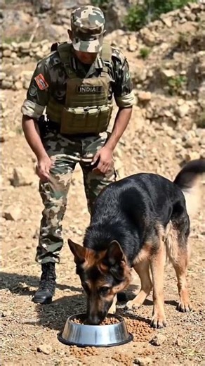 indian army and dog is my first time ever #aivideo #aivideo #aiinfluencers #aitoday #aitechnology #v