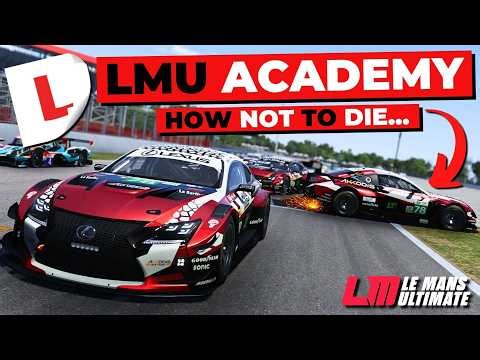 LMU Driver Academy: How to Survive Lap One (Somehow) 🚑 Episode 1