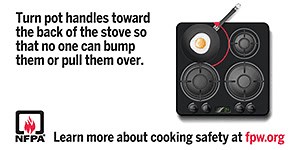 Cooking fires and burns happen, but they are preventable. Help keep...