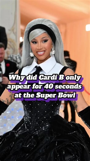 Cardi B's Super Bowl Appearance: Just 40 Seconds Explained