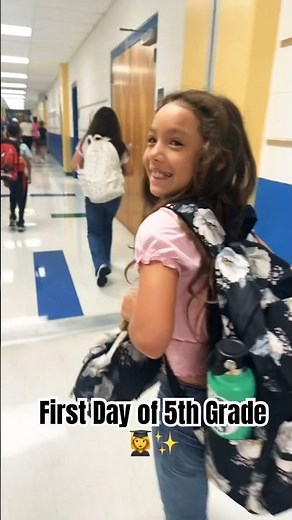 First Day of 5th Grade 👩‍🎓