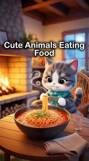 CUTE ANIMALS EATING FOOD PT.2 🍗🍰🍜 #shorts #asmr #food #animal #animals #cute #cuteanimals