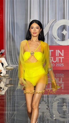 Miss Cosmo Hong Kong 🇭🇰 Xiao Min Lin set the runway ablaze with her striking confidence and undeniable allure, flawlessly showcasing her exceptional pasarela skills during the Miss Cosmo Best in Swimsuit Competition. #pageanttalk #misscosmo2025 #swimsuitcompetition | Pageant Talk