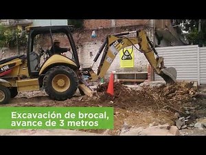 Construcción lumbrera Ruiz Dael