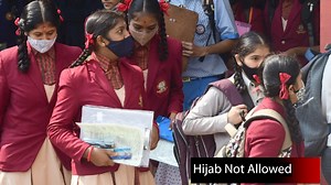 22K views · 954 reactions | Around 8.73 lakh students are appearing for Karnataka board's class 10 exam. Students wearing hijab will not be allowed to appear in the class 10 exam. The notification has been issued by Karnataka Secondary Education Examination Board. | The Times of India | Facebook