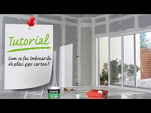 Cum se fac îmbinările de plăci gips carton - Tutorial Video Leroy Merlin