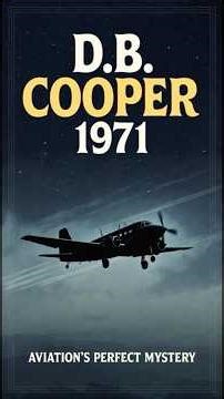 D.B. Cooper - The Only Unsolved Skyjacking in Commercial Aviation History