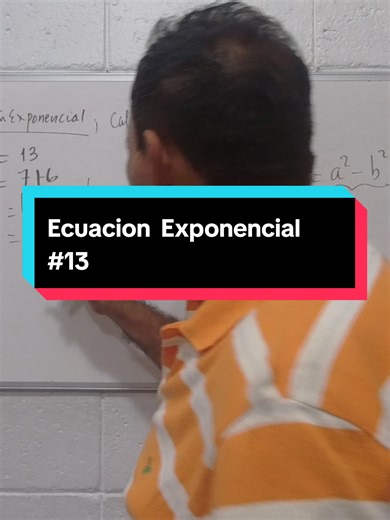 Ecuacion Exponencial #13 #Matematica #Algebra #Educacion #fyppp