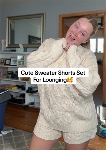 the price reflects how good this sweater material is and if you don’t grab one now the price will go up!!!🤭 @Anrabess Fashion #sweaterset #twopieceset #bfcm #tiktokshopblackfriday #loungewear