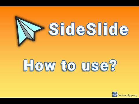 How to Use SideSlide
