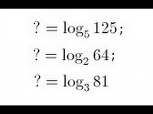 Algebra - Logarithms (1 of 9) Introduction & Example