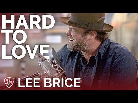 Lee Brice - Hard To Love (Acoustic) // The George Jones Sessions
