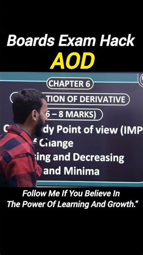 Application of Derivatives Class 12 Maths | Most Important Topics Board Exams | Quick Revision