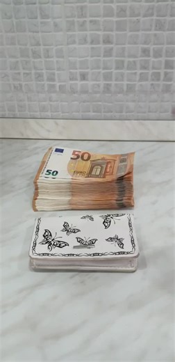 Exploring Features of a Stylish Wallet with Euro Banknotes