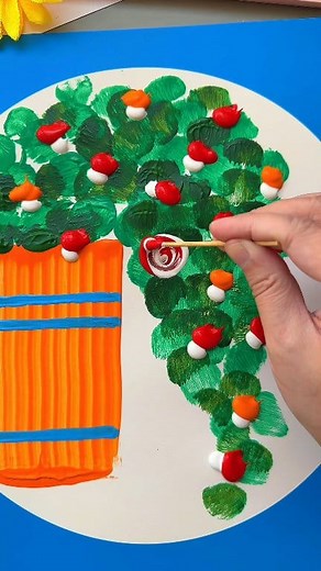 419K views · 1.9K reactions | Children's Creative Painting: Let's paint beautiful children's creative watercolor paintings together! manualCreativity #childcraft #handmadediy #diycrafts #fblifestyle | Art, Crafts and Journals | Facebook