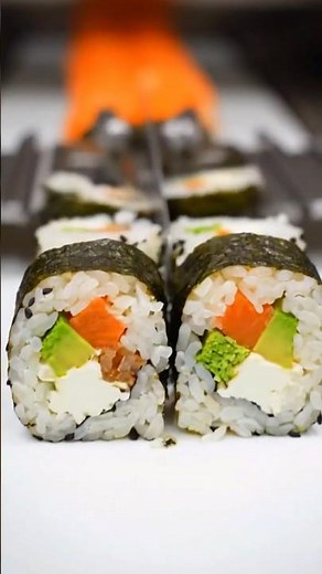 Inside a Massive Sushi Factory #food #factory