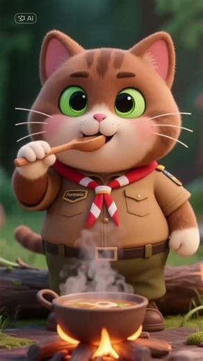 animasi pramuka lucu