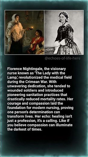 Florence Nightingale — The Lady with the Lamp
