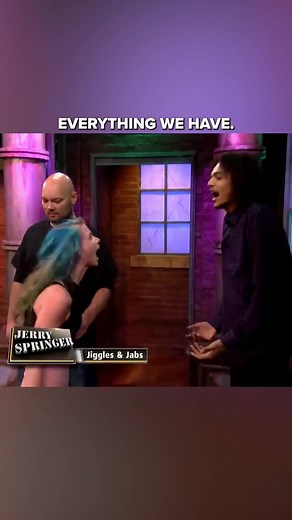 The pain after standing by her broke man, only to be cheated on 😔 #jerry #jerryspringer #sad #relationship #toxicrelationship