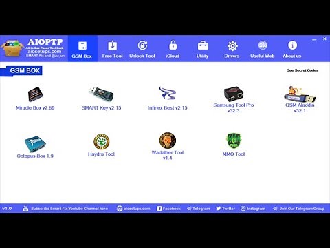 AIO Phone Tool Pack | FRP Bypass | iCloud Bypass | GSM Box | Driver | Unlock Tool | Utility