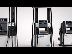 Wayne Helix fuel dispenser 3D Animation