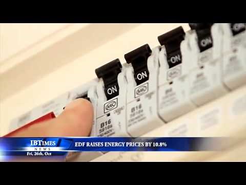 EDF raises energy prices by 10.8%