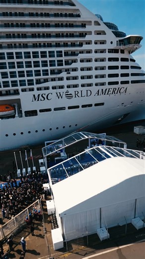 29K views · 700 reactions | Looking back on a great day⬆️ We celebrated the Delivery Ceremony of #MSCWorldAmerica, which will become the 23rd ship in our fleet​ Next stop? #Miami, USA, for her Naming Ceremony ​ #MSCCruises #ANewWorldOfCruising | MSC Cruises | Facebook