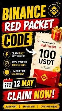 Binance Red Packet Code Today | Earn Free $10 to $100