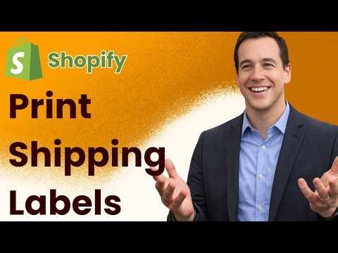 How To Print Shipping Labels On Shopify Step By Step [2026 Guide]