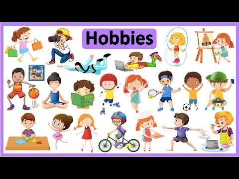 50+ HOBBIES IN ENGLISH 📚 🚴🏻‍♂️ | Improve vocabulary & pronunciation