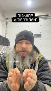 You CAN do your own oil change! • #ThatBeardedMechanic #OilChange #Shorts
